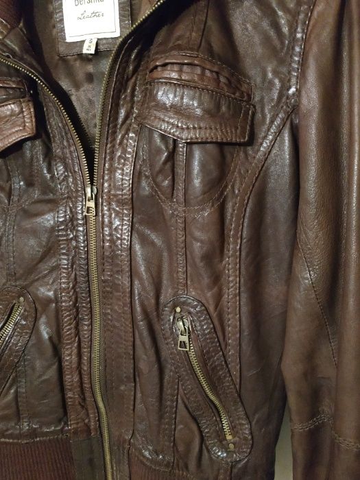 Blusão casaco de pele