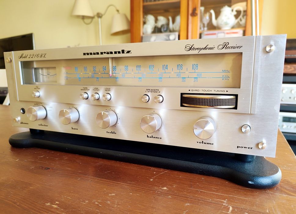 Marantz Model 2216 BL Receiver Hi-Fi Vintage Impecável!