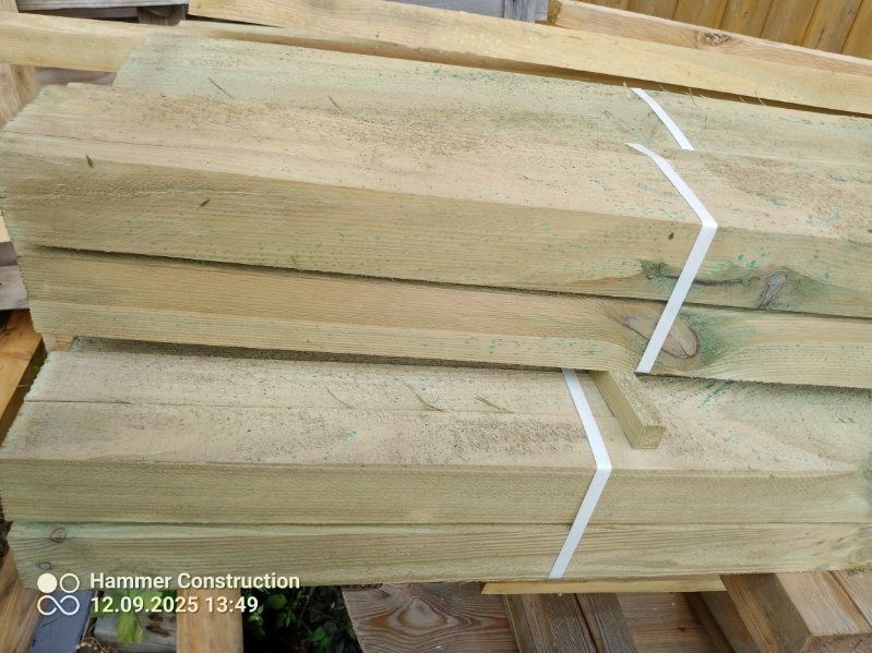 Łaty dachowe impregnowane