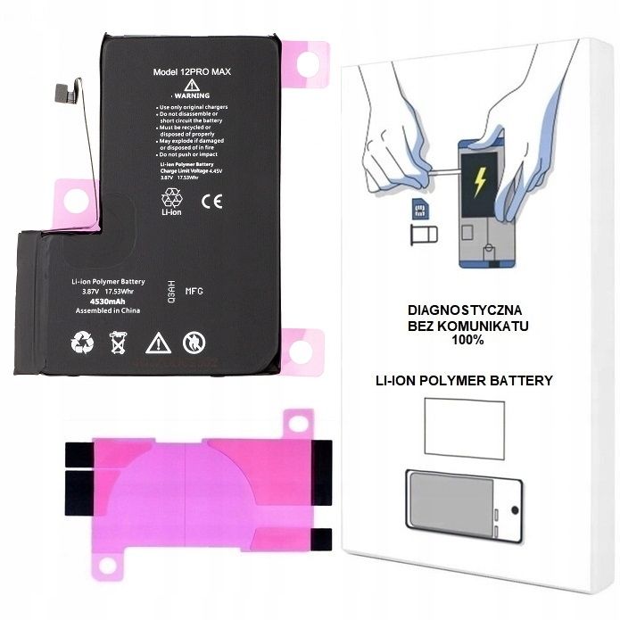 bateria do iphone 13 pro 3095 mah diagnostyczna bez komunikatu