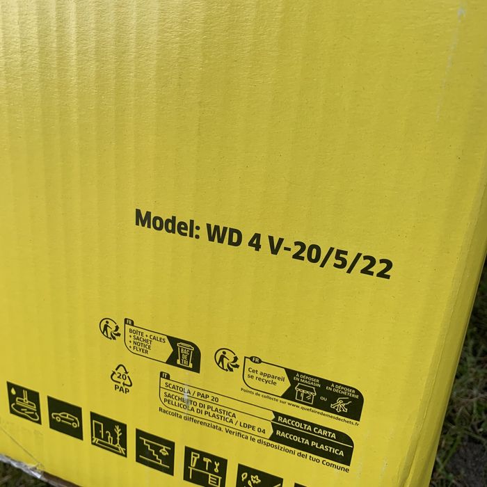 Karcher wd4 v-20/5/22 пилосос пылесос пилосмок