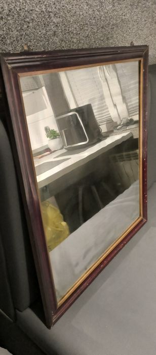 Lustro wiszące PRL lata 60
