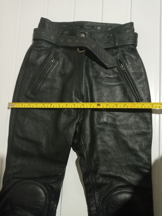 Мотоштаны кожаные