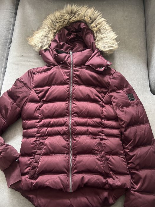 Bordowa kurtka Calvin Klein rozm. XS