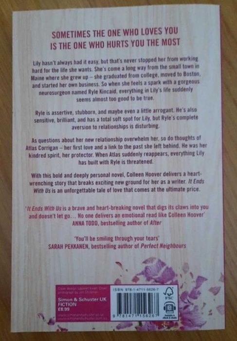 IT ENDS WITH US - verão inglês