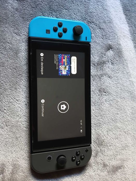 Nitendo  com acessórios