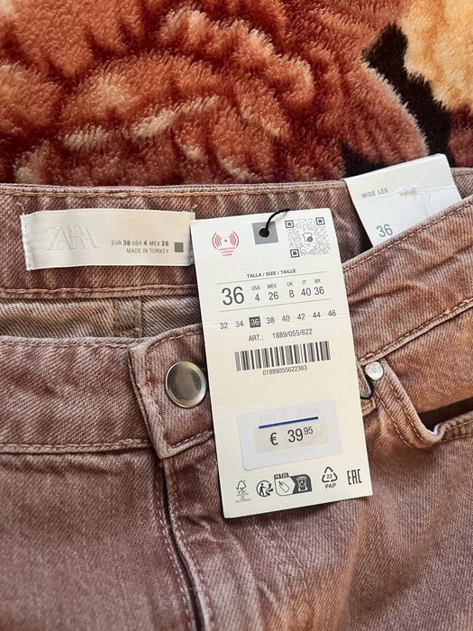 Джинси Zara Wide Leg
