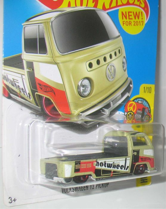 Hot Wheels - Volkswagen Kombi T2 Pickup (cartela longa - 2017)