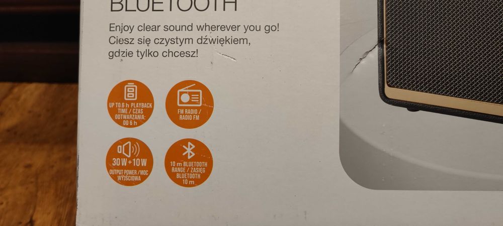 Głośnik Radio bluetooth