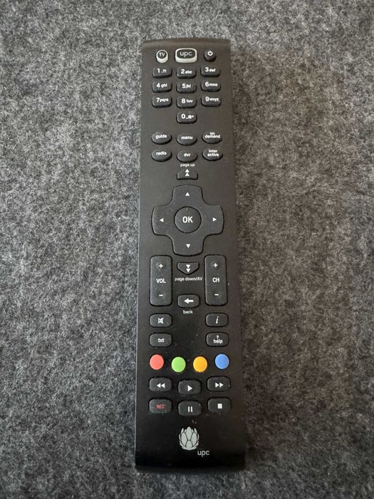 Oryginalny pilot do dekodera UPC MediaBox