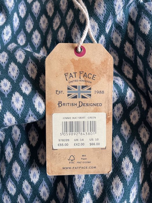Міні спідниця FatFace Jennie Ikat