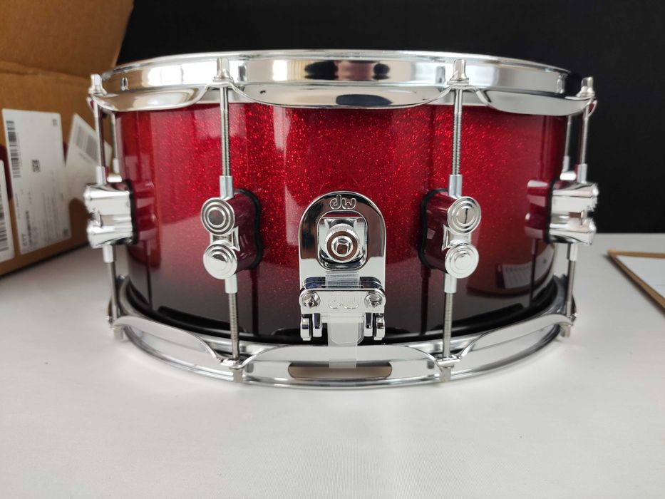 PDP Concept Maple Snare 14"x6.5" Red to Black Fade