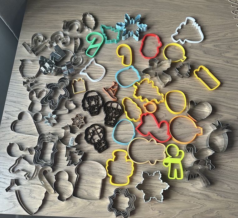 Форми для пряників, печива з трафаретами