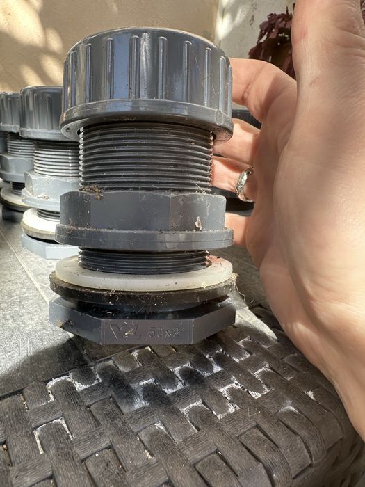 Passa muros pvc 40mm e outros