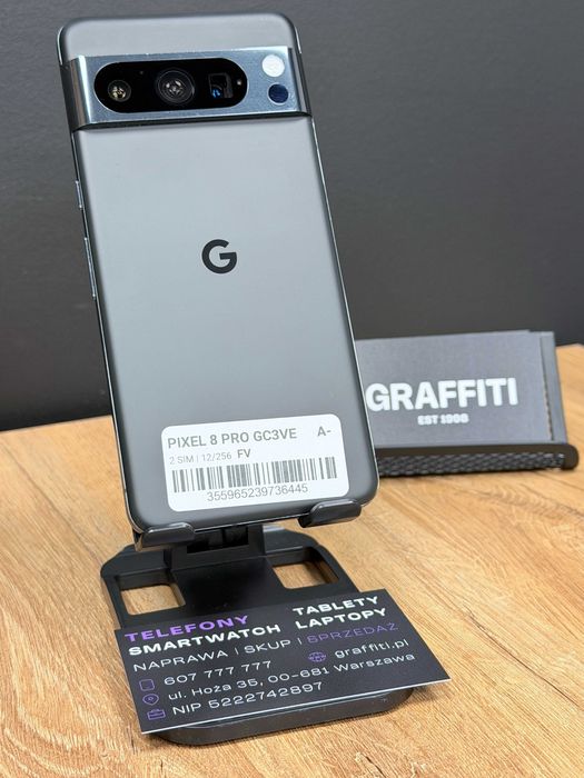 Google Pixel 8 Pro 12/256 GWARANCJA