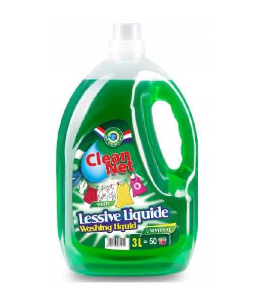 Płyn żel do prania Uniwersalny 3L Clean Net