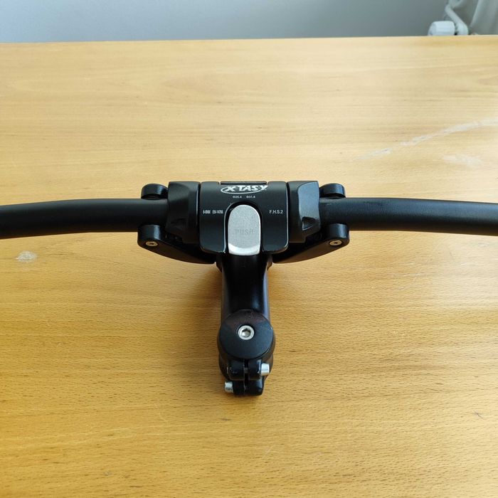 Складной руль + вынос для велосипеда, электросамоката Like Bike Titan 63 см