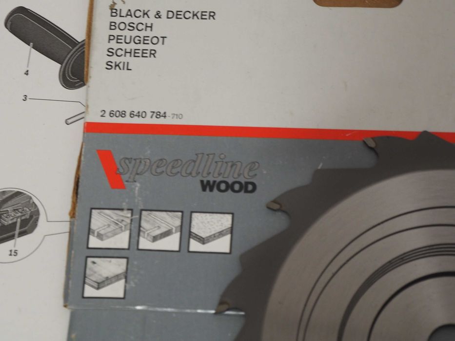 BOSCH tarcza 160x2,4x16mm do pila pilarka drewno wurth bti berner