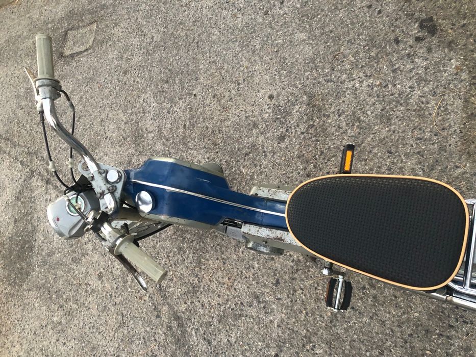 Puch ciclomotor com pedais 50cc anos 70 P/fixo