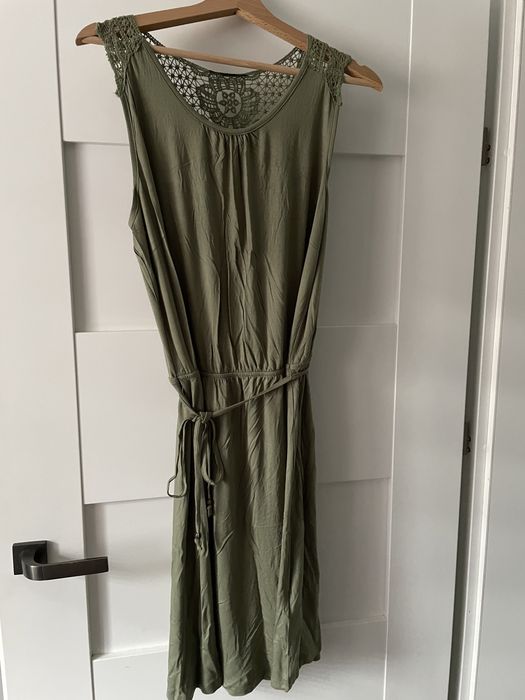 Zielona nowa sukienka lidl Esmara rozmiar M