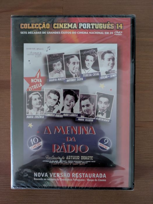 DVD NOVO e SELADO - Coleção Cinema Português " A Menina da Rádio " 1944