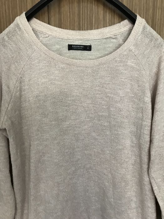 Sweter Reservet bezowy