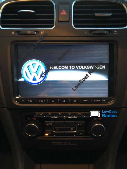 Rádio GPS 7" ou 9" ANDROID 15 | VW Golf 5 e 6, VW Polo, VW Passat, Golf • Skoda • Seat | CARPLAY • ANDROID AUTO