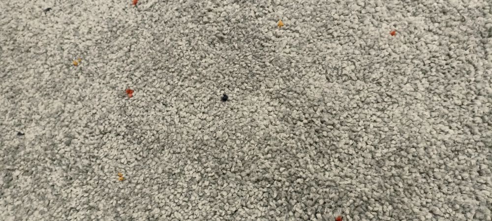 Tapete cinza azulado 160x230 IKEA