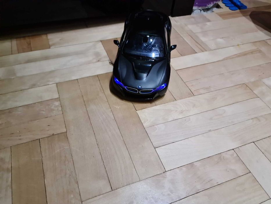 Samochód Zdalnie Sterowany Bmw I8 Czarny 1:14  Rastar
