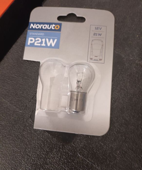 Luz 12v P21w para desocupar