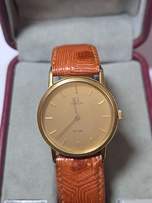 Omega De Ville 625 позолота вінтаж