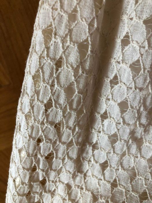 Vestido Branco Novo da Mango estilo romântico