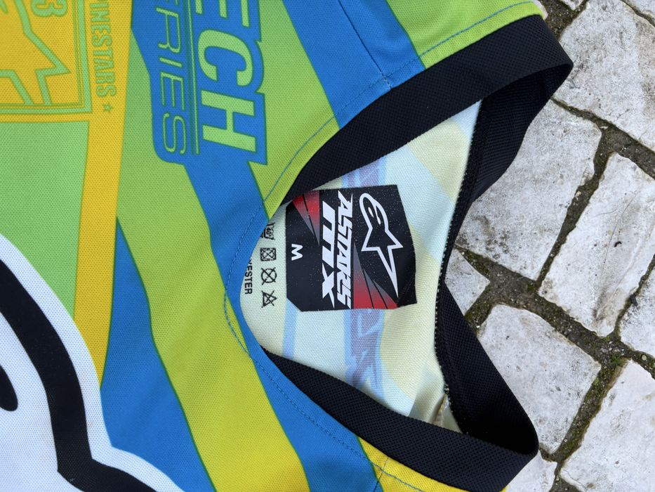 Equipamento fato motocross enduro cross mota alpinestars
