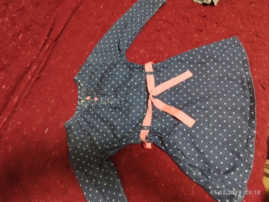 Джинсове платтячко carter''s