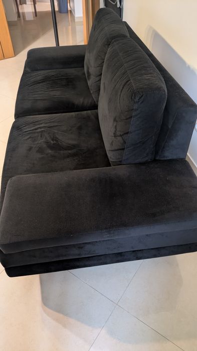 Sofá 3 lugares em tecido