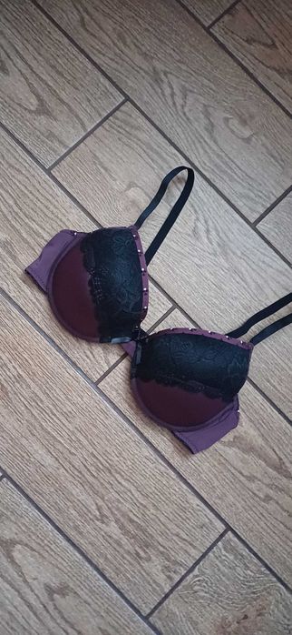 Fioletowy biustonosz Infinity Woman r. 80 C