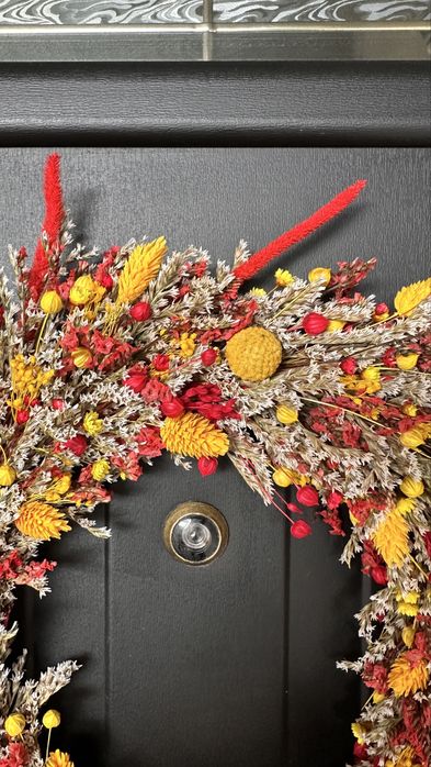 Piekny Wianek na drzwi lub sciane