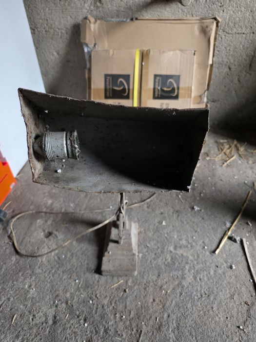 Stara lampa biurkowa antyk vintage stylowa