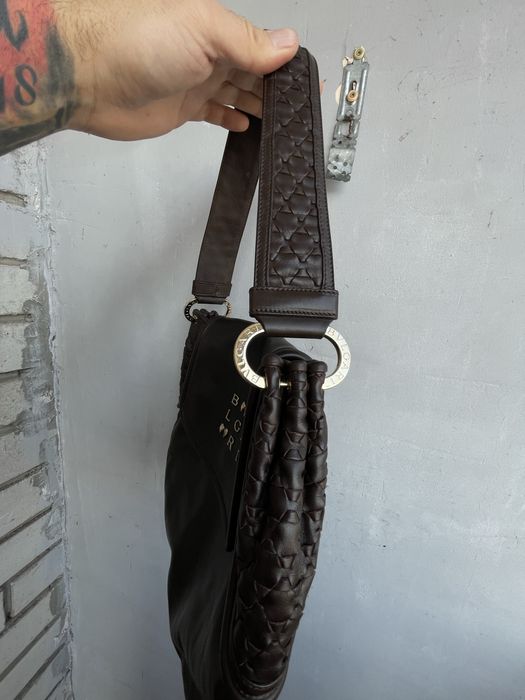 Bvlgari оригинал Bulgari Leoni Brown сумка кожаная