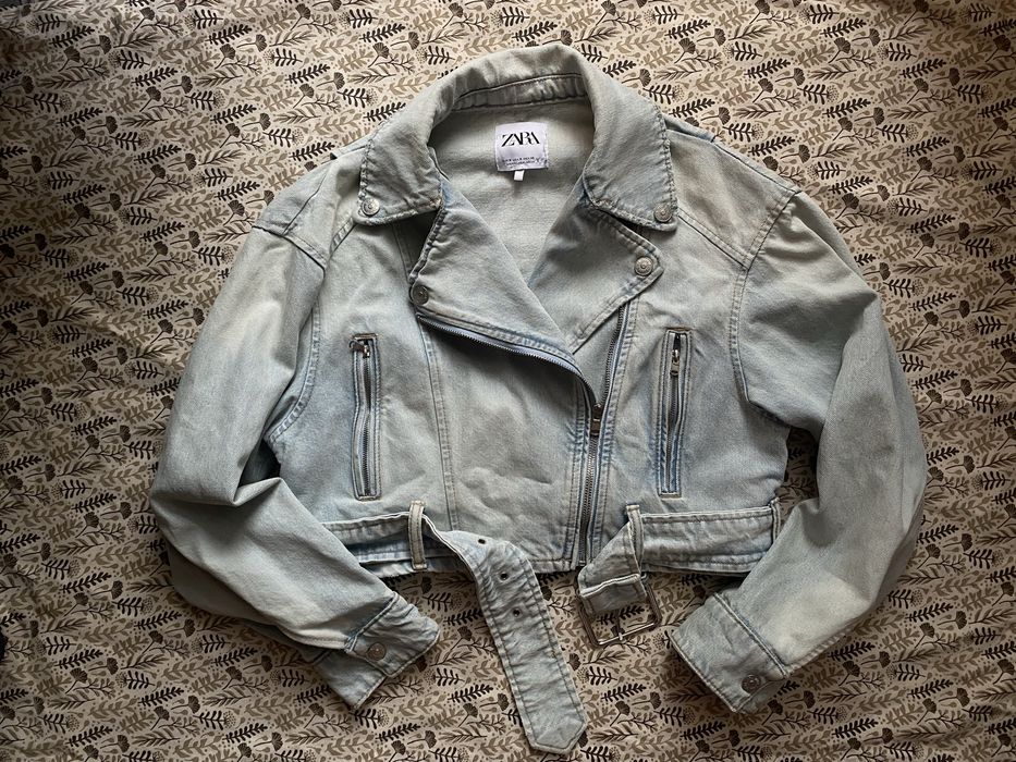 Джинсівка джинсова куртка Zara