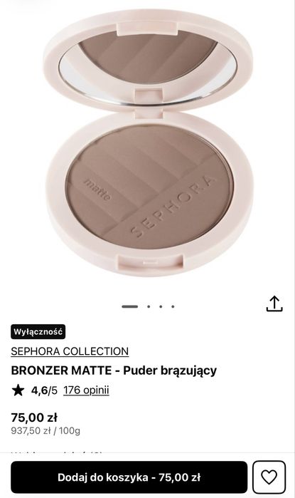 Bronzer Sephora