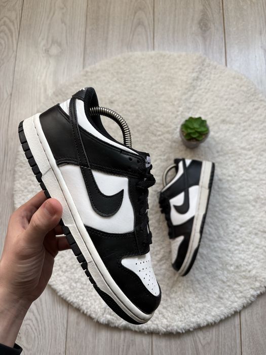 Женские Кожаные Кроссовки Nike Dunk Low 1  38р(24см)