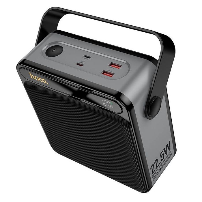 Павербанк hoco 80000mAh(22.5w) Швидка зарядку.Потужний ліхтар