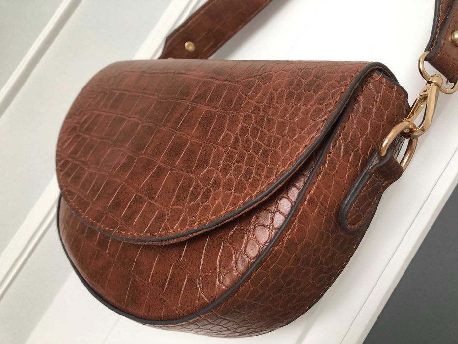 Жіноча  стильна сумочка   Нова коричнева сумка