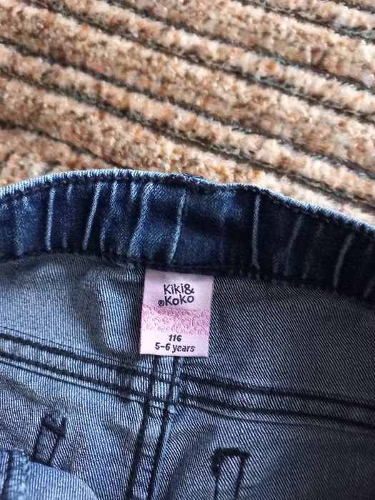Spodnie jeansowe jeansy kik & koko 116