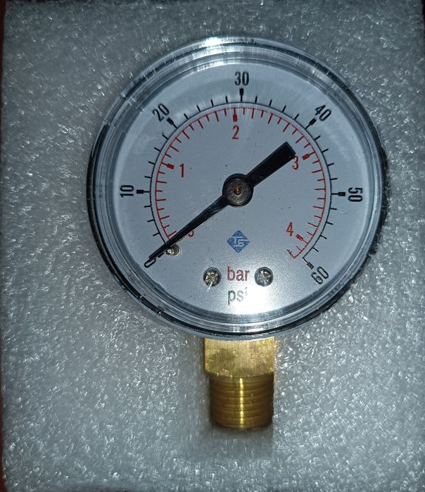 Манометр 4 бар різьба 1/4 дюйма