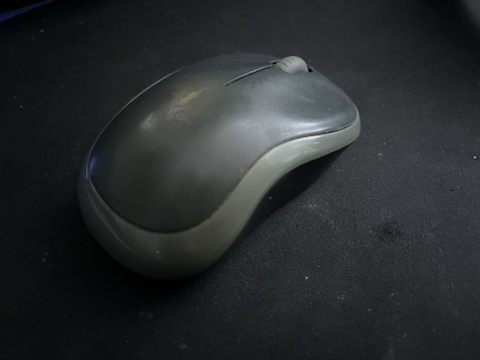 Мишка компʼютерна   Logitech M185 Wireless Grey