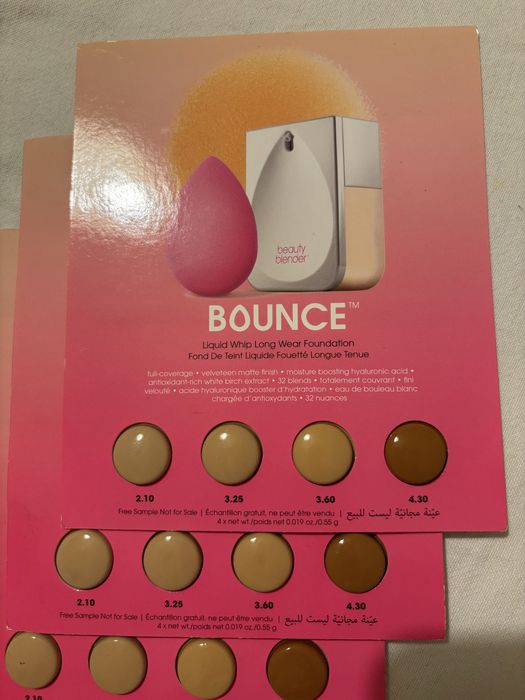 Zestaw BOUNCE by Sephora Podkłady do twarzy Nowy