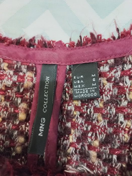 Жакет, піджак твідовий Mango M