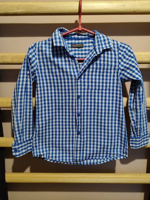 Zestaw koszula koszule roz 128 Reserved Gap + gratis